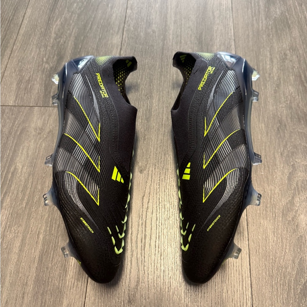 Adidas Predator Elite Laceless FG Electric Stealth Pack JI1078 New Men’s